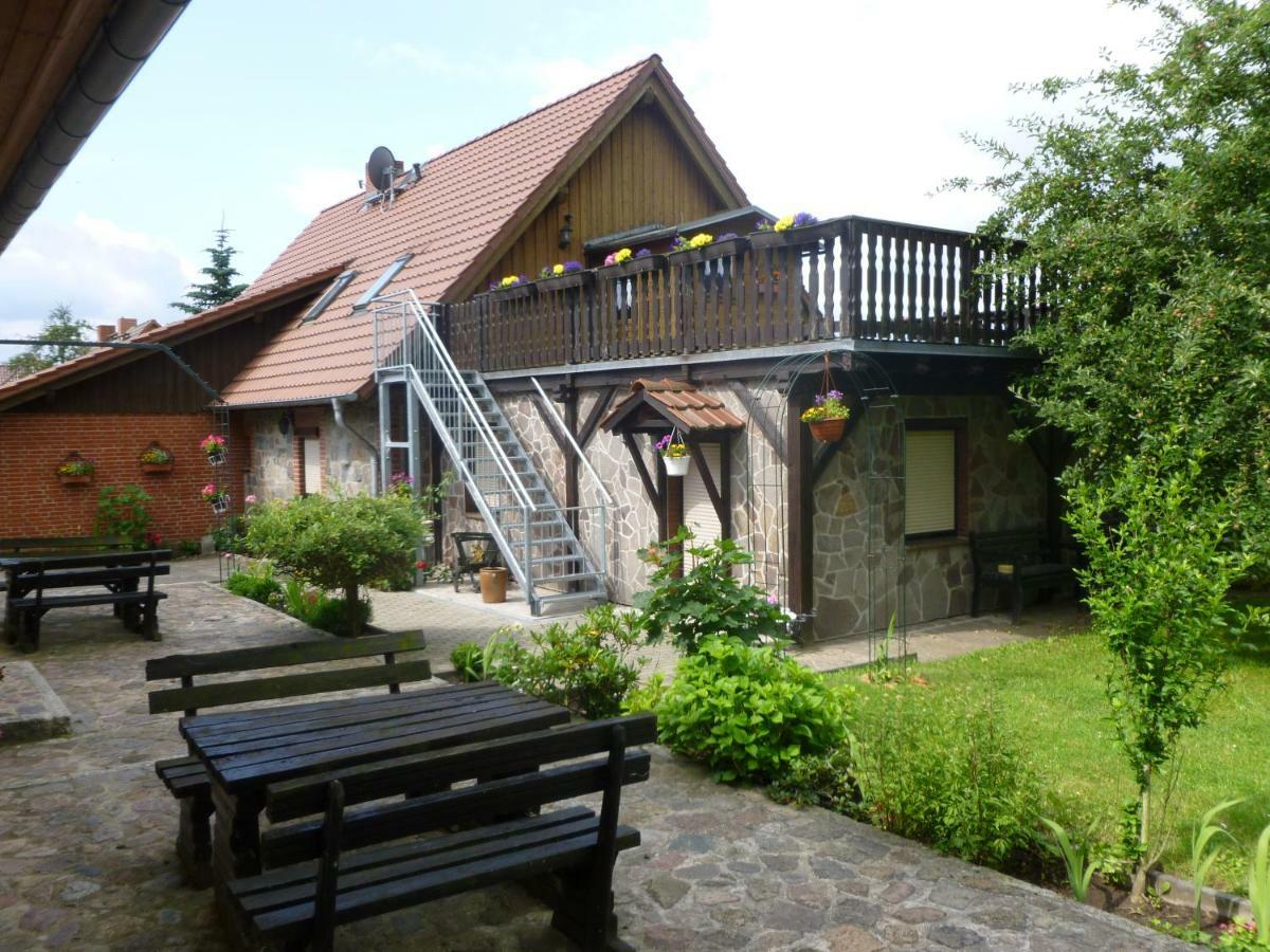 Landpension Zum Schweizerberg Neugrimnitz Bagian luar foto